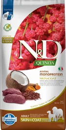 Farmina N&D Dog Quinoa Skin Coat Venado Med-Maxi 7 kg Pienso para Perros