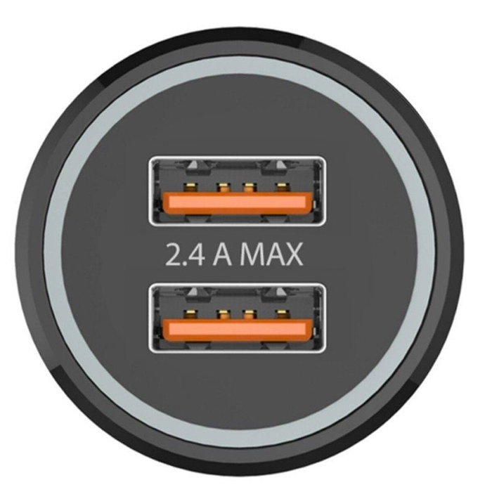 Tech One Tech Cargador de Coche TEC2802 Doble USB 2,4A Negro Tech One Tech Cargador de Coche TEC2802 Doble USB 2,4A Negro