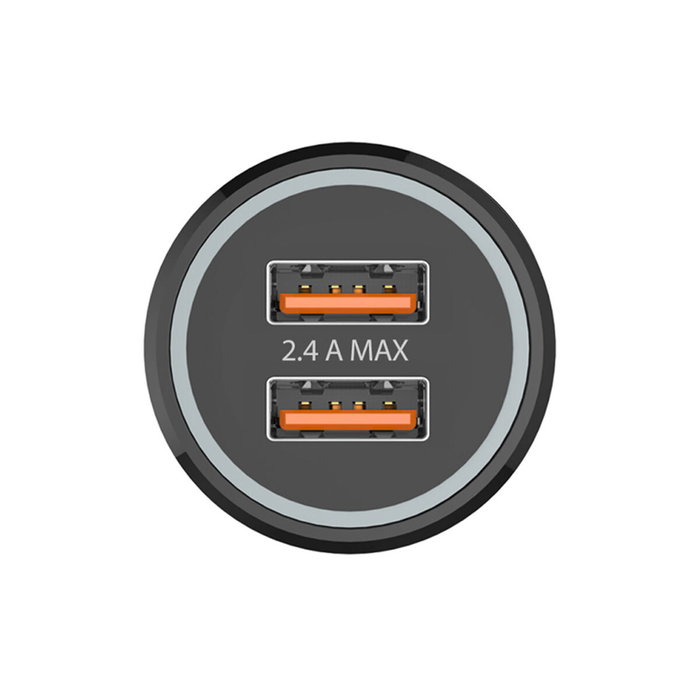 Tech One Tech Cargador de Coche TEC2802 Doble USB 2,4A Negro Tech One Tech Cargador de Coche TEC2802 Doble USB 2,4A Negro