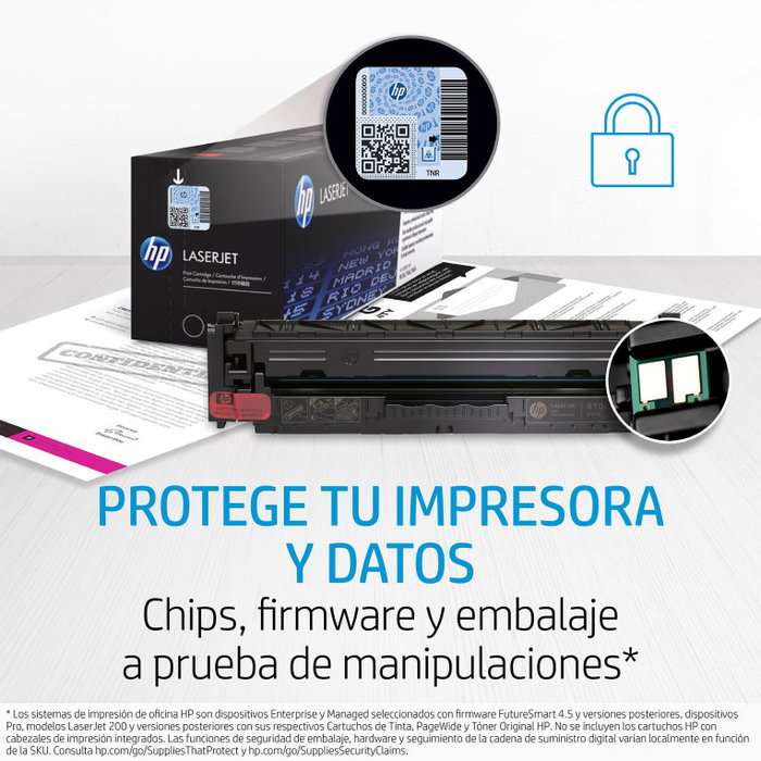 HP Toner 652A Negro Original para LaserJet Enterprise M651 M680 Rendimiento 11500 Páginas