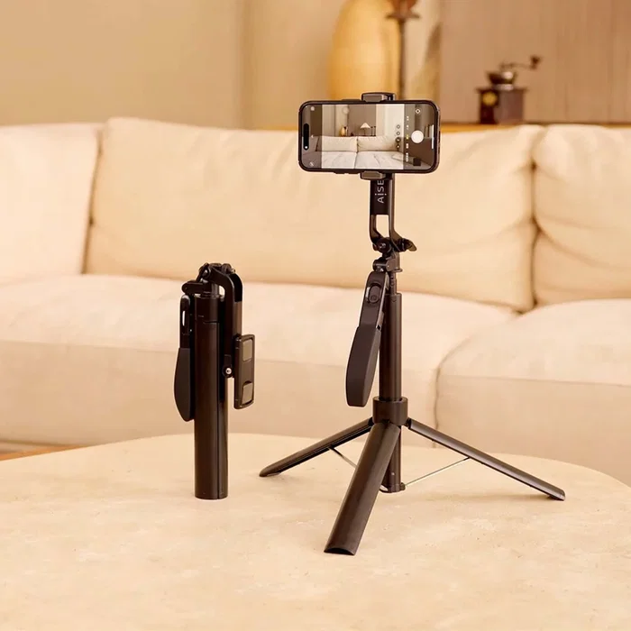 Aisens Palo Selfie Trípode SS01ST-299 Negro