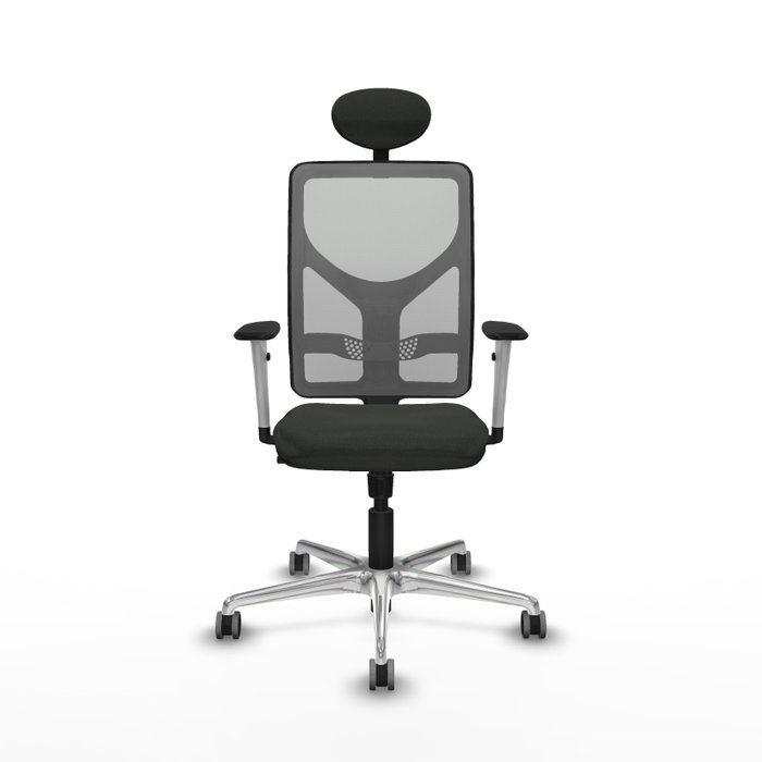 PIQUERAS Y CRESPO Silla de oficina Motilla con mecanismo Sincro, Gris y Negro PIQUERAS Y CRESPO Silla de oficina Motilla con mecanismo Sincro, Gris y Negro