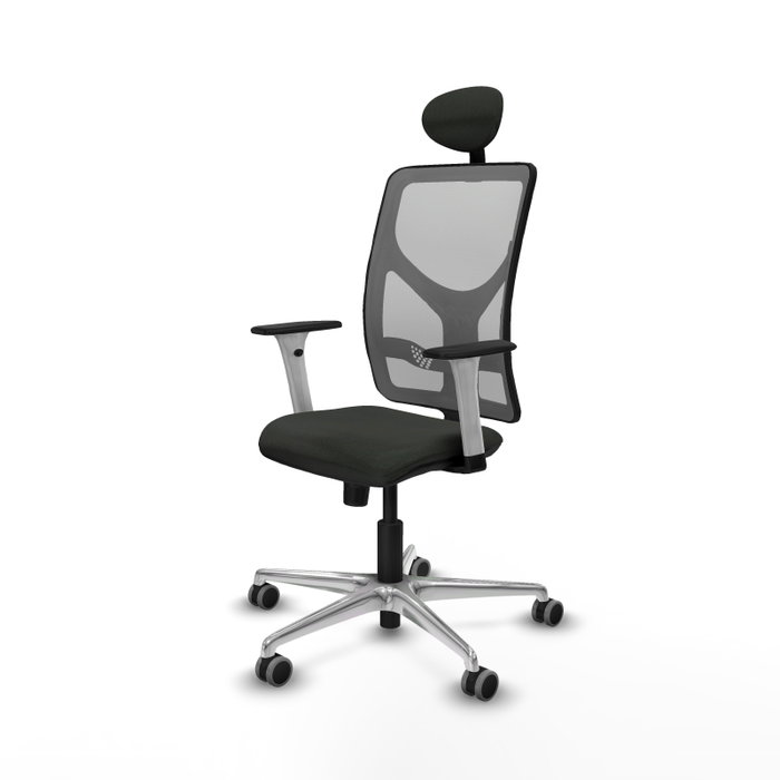 PIQUERAS Y CRESPO Silla de oficina Motilla con mecanismo Sincro, Gris y Negro PIQUERAS Y CRESPO Silla de oficina Motilla con mecanismo Sincro, Gris y Negro