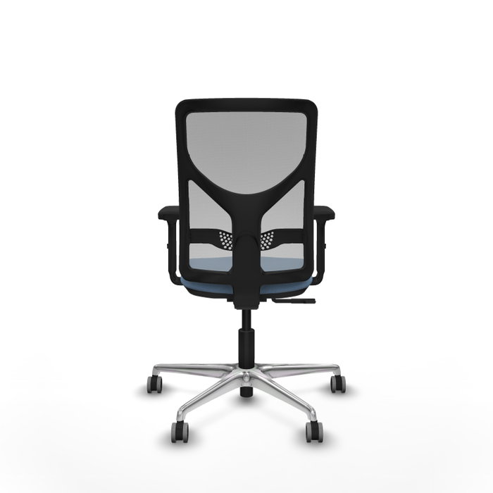PIQUERAS Y CRESPO Silla de oficina Motilla con mecanismo Sincro, Azul cielo y Gris PIQUERAS Y CRESPO Silla de oficina Motilla con mecanismo Sincro, Azul cielo y Gris
