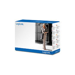 LogiLink Adaptador USB 2.0 de 270°, A/M a A/F, 480 Mbps, negro