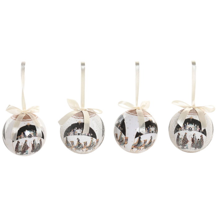 DKD Home Decor Set de 14 Decoraciones Colgantes Multicolor