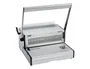 HP Encuadernadora canutillo CombBind CB30 Pro A4 perfora 30 hojas y encuaderna 500 hojas plateada