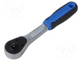 GEDORE Llave de trinquete de vaso 1/4 pulgadas bidireccional