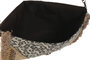 DKD Home Decor Bolso Mediterraneo Beige Crema Viscosa Polyester 33 x 25 x 3 cm (4 Unidades)