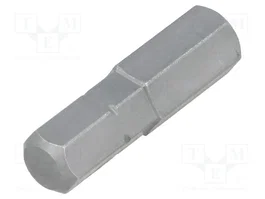 WERA Punta de destornillador Hex 7mm 1/4 pulgada 25mm