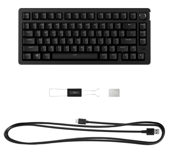 HyperX Alloy Rise Teclado Gaming Mecánico Inalámbrico HyperX Red Negro HyperX Alloy Rise Teclado Gaming Mecánico Inalámbrico HyperX Red Negro