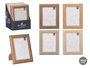 Giftdecor Portafotos Cuerda 15x20 cm Surtidos Plástico, Madera y Vidrio (Set de 24)