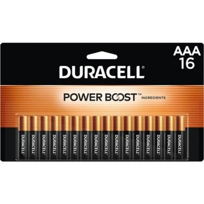 Duracell Pilas AAA Plus Power Boost 1.5V LR03 Pack de 16