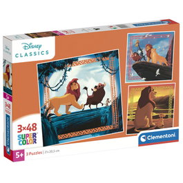 CLEMENTONI Puzzle El Rey Leon Disney 3x48pzs