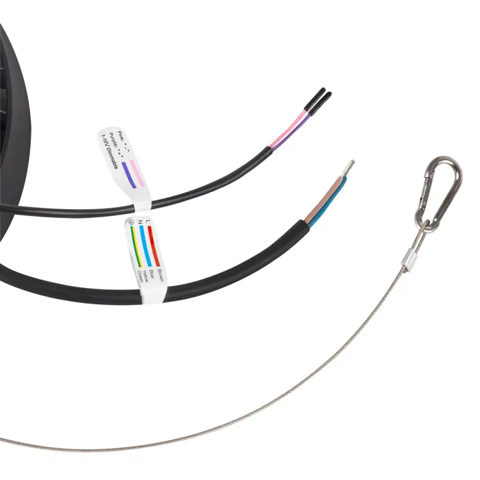 Philips Campana LED BX3 LIGHT 200W 36000Lm Regulable 1-10V Driver Lifud Chip Philips 4000K 90 IP65 Industrial