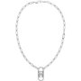 Tommy Hilfiger Pulsera 2780725 de Acero Inoxidable Gris
