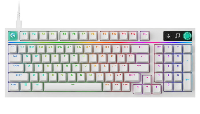 Logitech G316 X 98 Teclado Gaming Mecánico RGB Blanco Logitech G316 X 98 Teclado Gaming Mecánico RGB Blanco