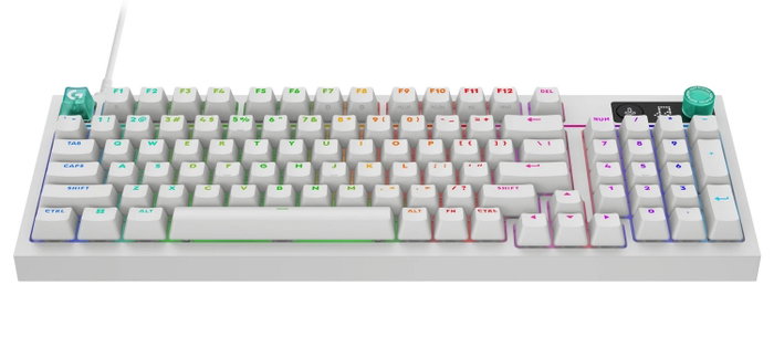 Logitech G316 X 98 Teclado Gaming Mecánico RGB Blanco Logitech G316 X 98 Teclado Gaming Mecánico RGB Blanco