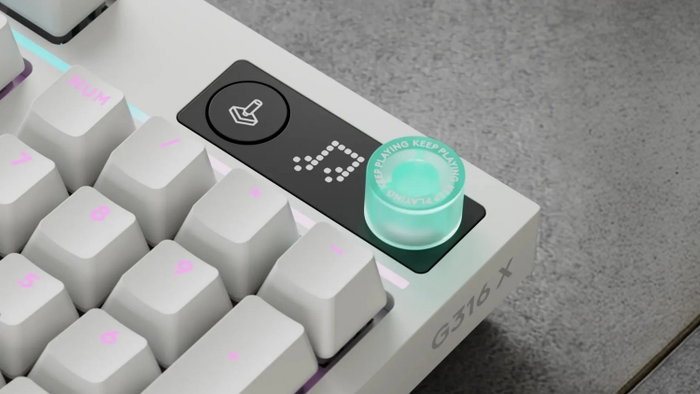 Logitech G316 X 98 Teclado Gaming Mecánico RGB Blanco Logitech G316 X 98 Teclado Gaming Mecánico RGB Blanco