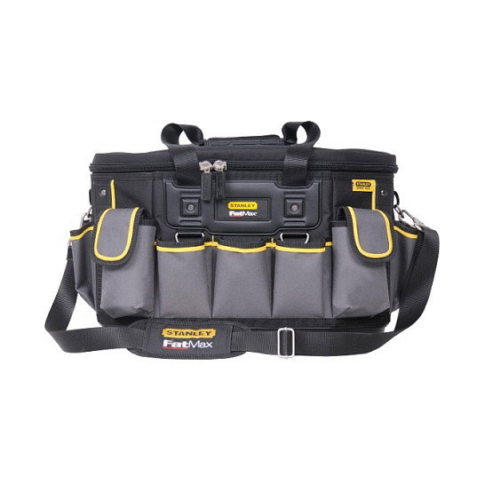 Stanley FatMax Pro FMST1-70749 Bolsa de Herramientas de Nylon, Dimensiones 500 x 310 x 330 mm, Color Negro/Gris/Amarillo
