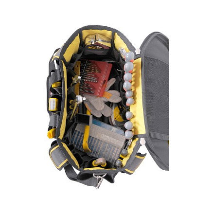 Stanley FatMax Pro FMST1-70749 Bolsa de Herramientas de Nylon, Dimensiones 500 x 310 x 330 mm, Color Negro/Gris/Amarillo