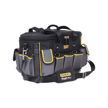 Stanley FatMax Pro FMST1-70749 Bolsa de Herramientas de Nylon, Dimensiones 500 x 310 x 330 mm, Color Negro/Gris/Amarillo