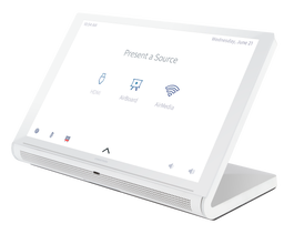 Crestron TS-1070-W-S - Pantalla Táctil de Sobremesa 10.1 Pulgadas Blanca, Navegación Web HTML5, Smart Graphics®, Video H.265, Wi-Fi, PoE+, Intercomunicador SIP, Núm. Art. 6510824