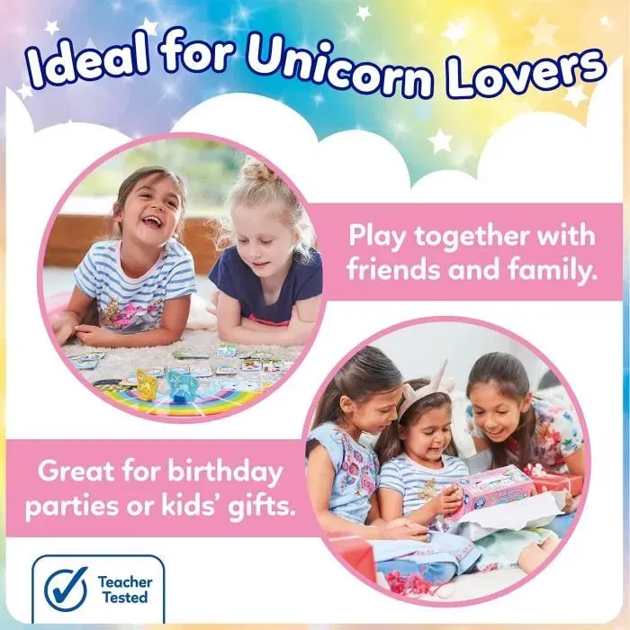 Orchard AUC1695894167277 Unicornios multicolores - Juego de parejas