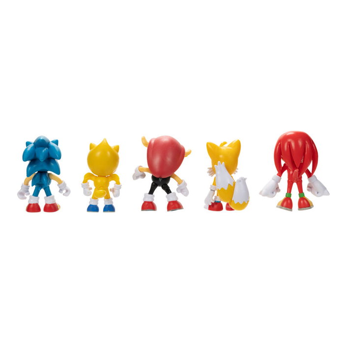 Jakks Pacific Blister 5 Figuras Sonic the Hedgehog 6cm