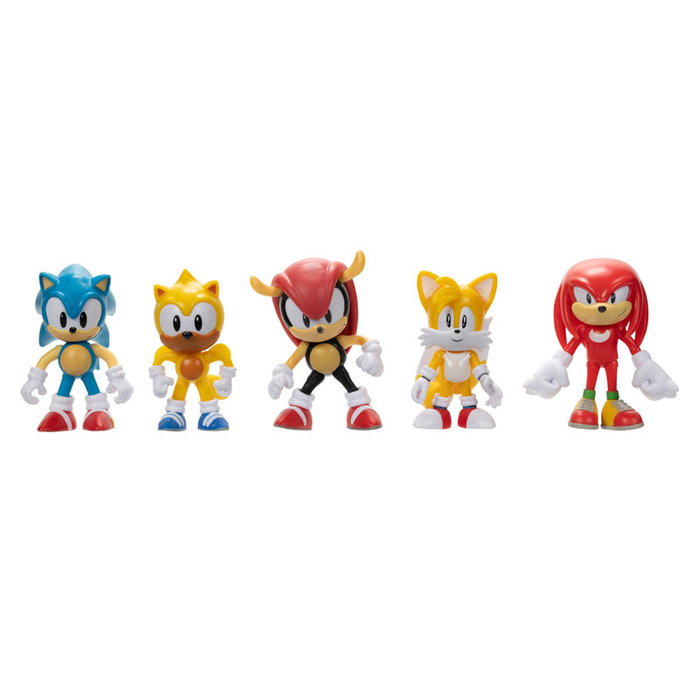Jakks Pacific Blister 5 Figuras Sonic the Hedgehog 6cm