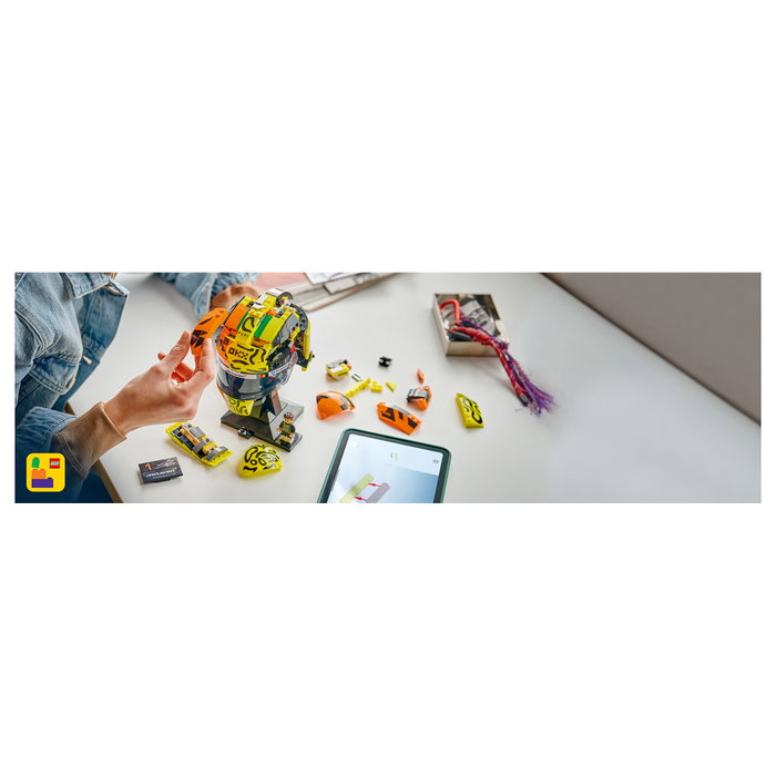 LEGO McLaren Mastercard F1® Team: Casco de Lando Norris, 793 piezas LEGO McLaren Mastercard F1® Team: Casco de Lando Norris, 793 piezas