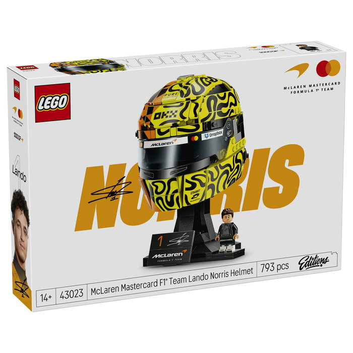 LEGO Casco de Lando Norris McLaren Mastercard F1 Team - Modelo de Coleccionista Edition 2026 Edition 43023