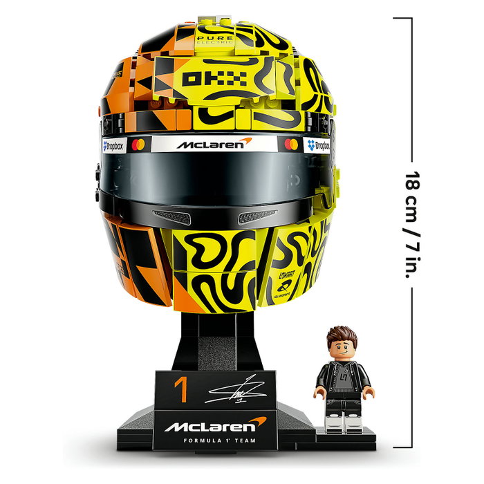 LEGO Casco de Lando Norris McLaren Mastercard F1 Team - Modelo de Coleccionista Edition 2026 Edition 43023