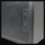 LC-Power Midi LC-716MB-ON Micro Torre PC Negra con Ventana de Vidrio Templado para Gaming ATX, Mini-ITX