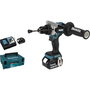 Makita DHP492RTJ Atornillador de Percusión Inalámbrico 18V con 2 Baterías de 5.0 Ah