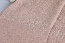 DKD Home Decor Linen collection 1c24 Colcha Malva 260 x 240 cm