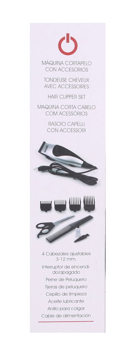 Basic Home Máquina corta pelo con accesorios básicos Basic Home Máquina corta pelo con accesorios básicos