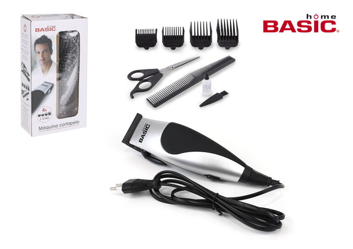 Basic Home Máquina corta pelo con accesorios básicos Basic Home Máquina corta pelo con accesorios básicos
