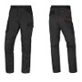 Deltaplus Pantalón de trabajo M2PA3STR Gris-rojo XL
