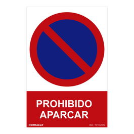 Normaluz Señal Prohibido Aparcar PVC 0.7mm 30x40cm