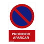 Normaluz Señal Prohibido Aparcar PVC 0.7mm 30x40cm