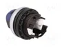 EATON ELECTRIC Interruptor rotativo RMQ-Titan azul de 2 posiciones