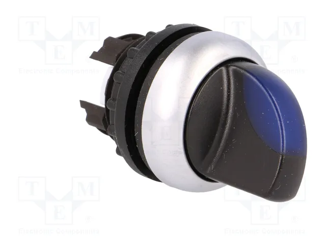 EATON ELECTRIC Interruptor rotativo RMQ-Titan azul de 2 posiciones