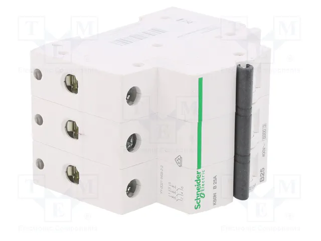 SCHNEIDER ELECTRIC ACTI9 K60N Interruptor Magnetotérmico 25A 3 Polos 6kA SCHNEIDER ELECTRIC ACTI9 K60N Interruptor Magnetotérmico 25A 3 Polos 6kA