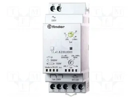 FINDER Interruptor de crepúsculo 230VAC SPDT para raíl DIN