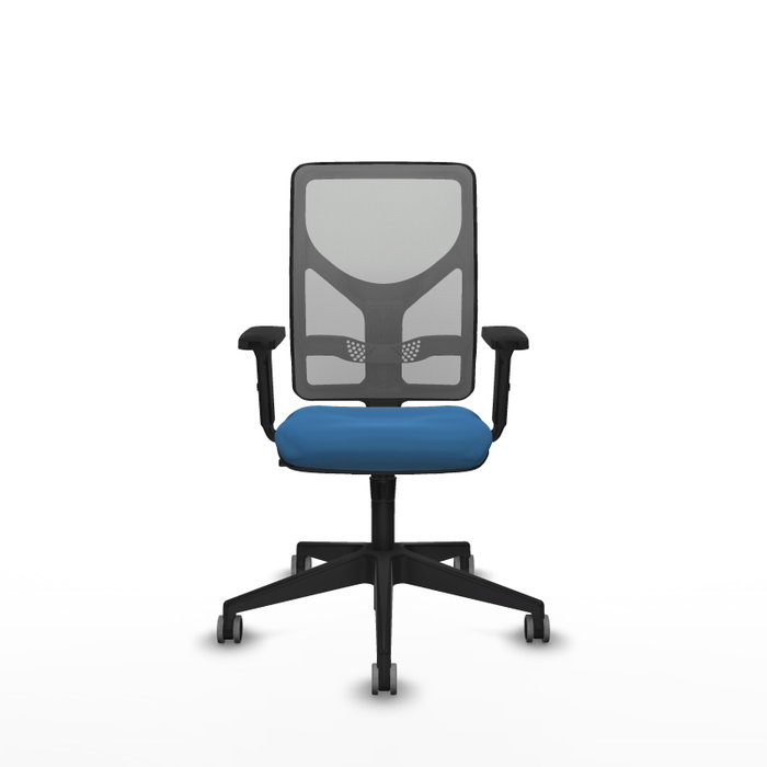 PIQUERAS Y CRESPO Silla de oficina Motilla con mecanismo Sincro, Azul claro y Gris PIQUERAS Y CRESPO Silla de oficina Motilla con mecanismo Sincro, Azul claro y Gris