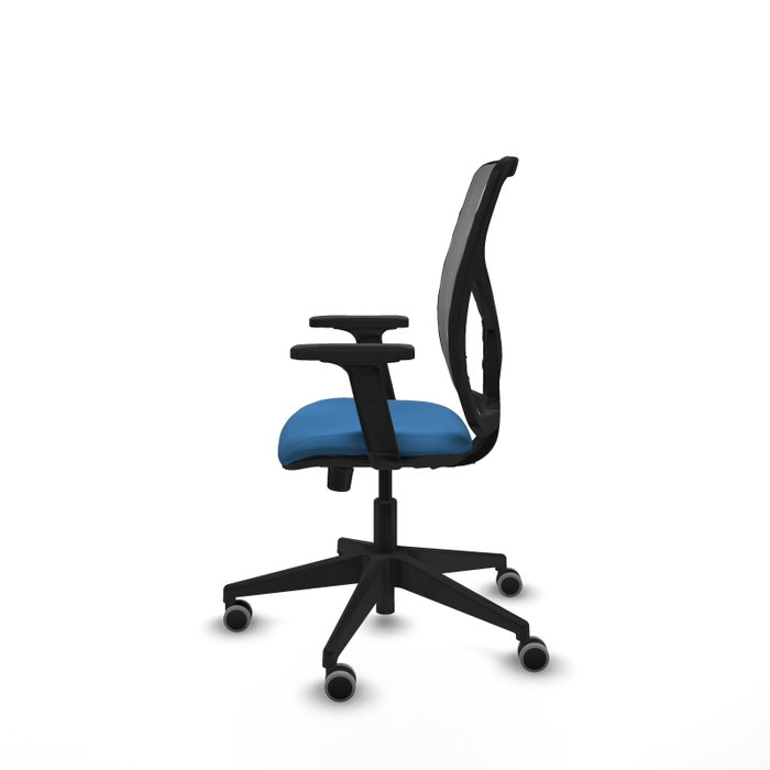 PIQUERAS Y CRESPO Silla de oficina Motilla con mecanismo Sincro, Azul claro y Gris PIQUERAS Y CRESPO Silla de oficina Motilla con mecanismo Sincro, Azul claro y Gris