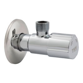 TMM Válvula de Escuadra Cerámica Media Pulgada x 3/8 Pulgada Decorativa Cierre 1/4 Vuelta