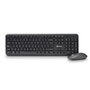 NGS Serenity Kit Teclado y Ratón Inalámbrico Negro Español