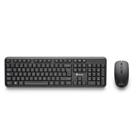 NGS Serenity Kit Teclado y Ratón Inalámbrico Negro Español